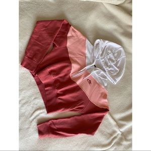 NIKE cropped hoodie